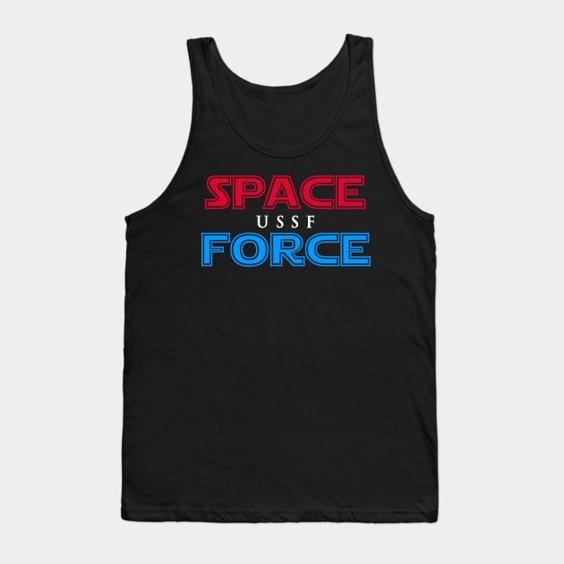 Space Force Tank Top by fishbiscuit